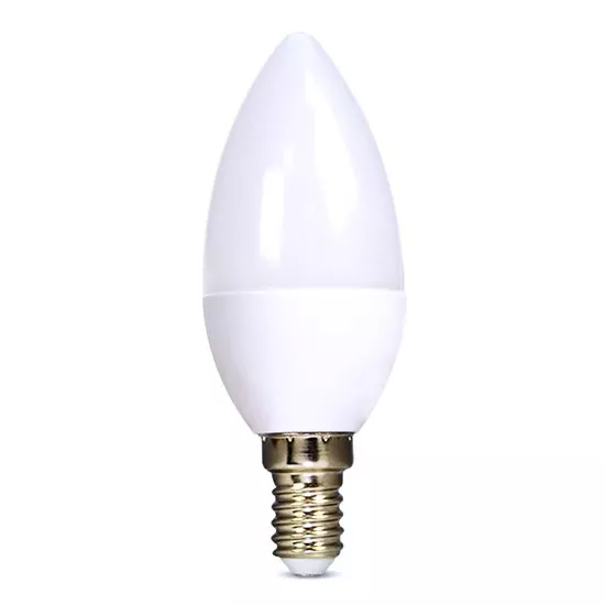 LED žárovka, svíčka, 6W, E14, 3000K, 510lm Solight