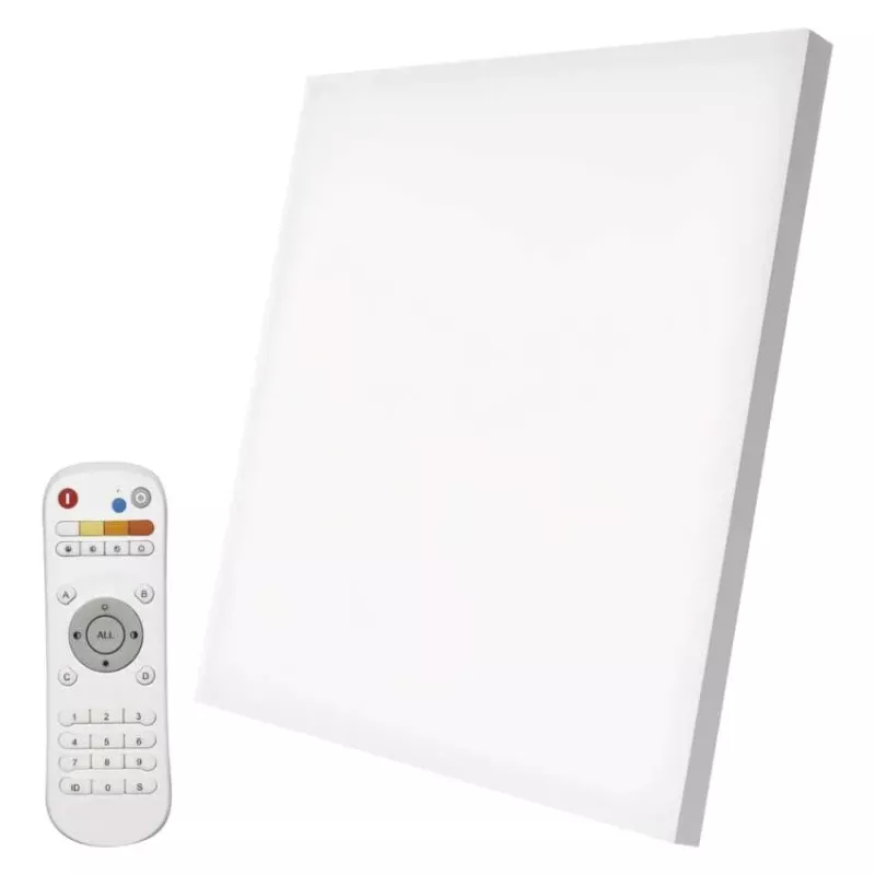 LED svítidlo IRVI 30 x 30 cm, 18 W, teplá-studená bílá, stmívatelné s ovladačem EMOS