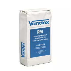 VANDEX RM Sanační omítka pro vlhké vnitřní i vnější stěny 25kg