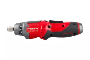 Šroubovák AKU FESTA 1/4" 3.6V 1.5Ah set nabíječka, příslušenství FESTA POWER x TOOLS