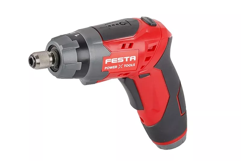 Šroubovák AKU FESTA 1/4" 3.6V 1.5Ah set nabíječka, příslušenství FESTA POWER x TOOLS