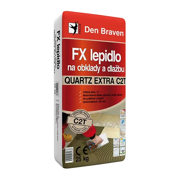 Den Braven QUARTZ EXTRA C2T lepidlo na obklady a dlažbu 25kg