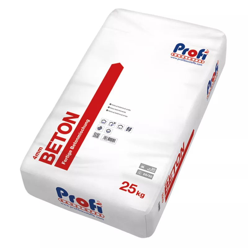 Betonová směs PROFI BETON 4 mm 25kg PROFIbaustoffe