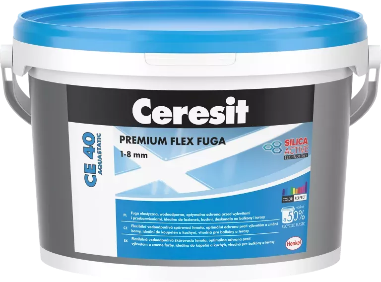 CERESIT CE 40 AQUASTATIC spárovací hmota 2kg