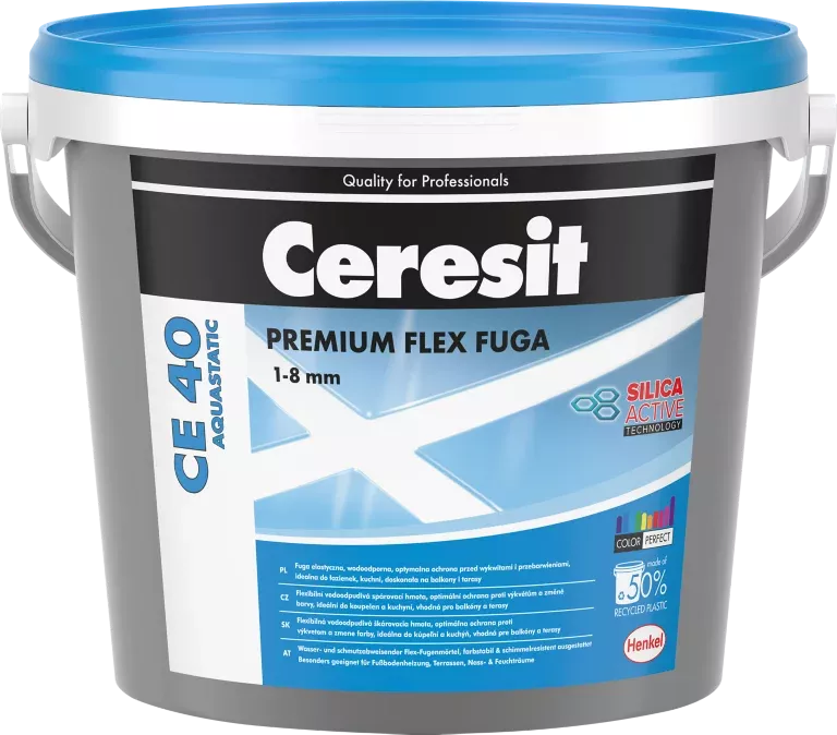 CERESIT CE 40 AQUASTATIC spárovací hmota 5kg