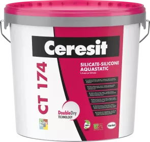 CERESIT CT 174 SILICATE SILICONE AQUASTATIC omítka | 1,5 mm, 2,0 mm