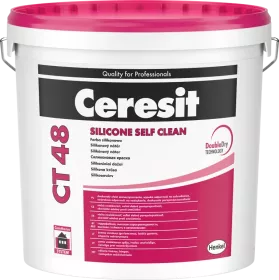 CERESIT CT 48 SILICONE SELF CLEAN fasádní barva | 3,5 l, 15 l