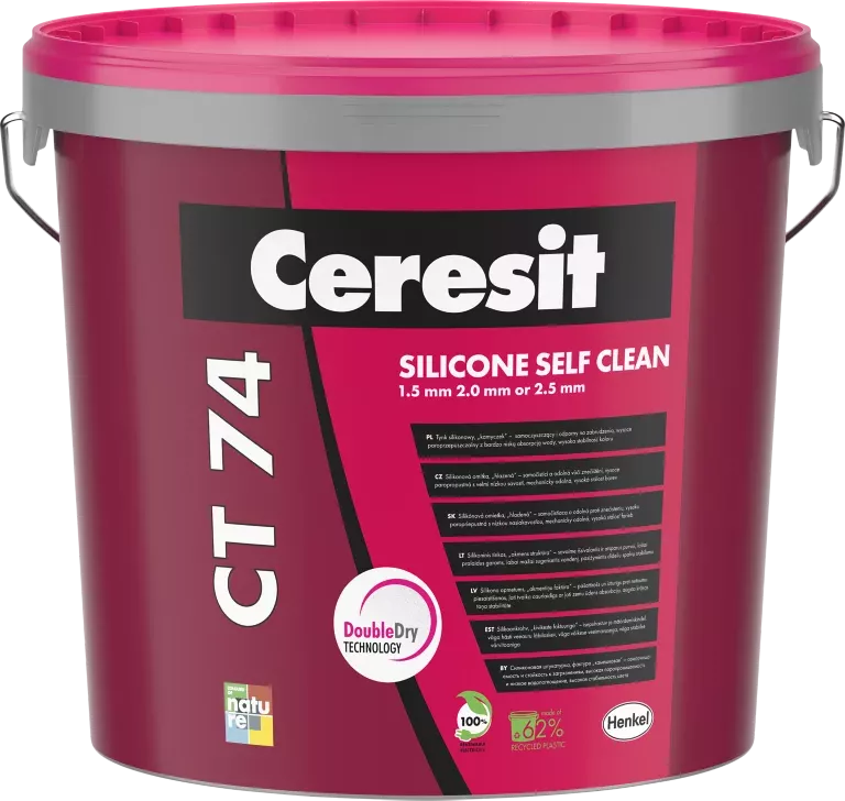 CERESIT CT 74 SILICONE SELF CLEAN omítka