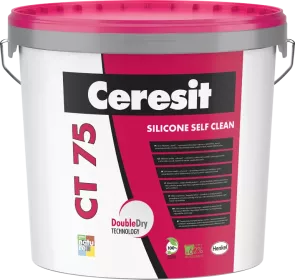 CERESIT CT 75 SILICONE SELF CLEAN omítka