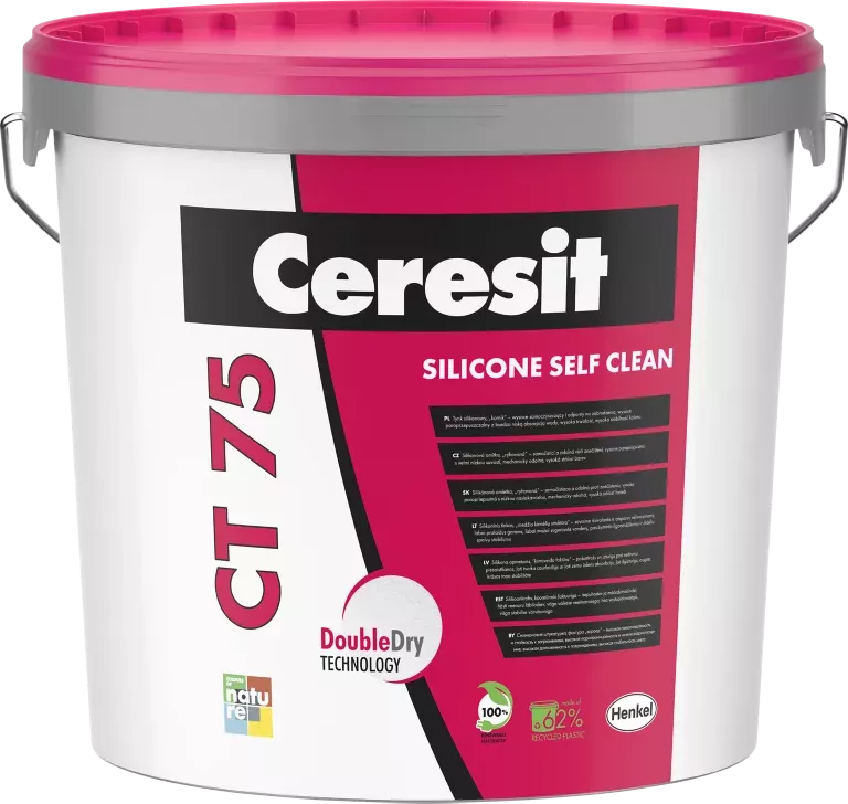 CERESIT CT 75 SILICONE SELF CLEAN omítka