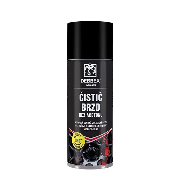 Den Braven Čistič brzd bez acetonu 400ml