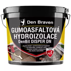 Den Braven Gumoasfaltová hydroizolace DenBit DISPER DN | 5 kg, 10 kg