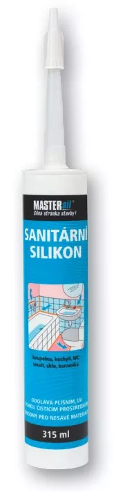 Mastersil Sanitární silikon bílá 315 ml