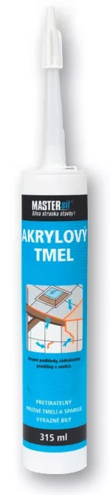 Matersil Akrylátový tmel bílý 315 ml Mastersil