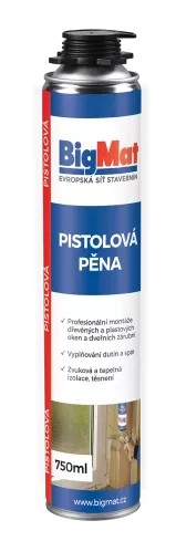 Pěna montážní pistolová BigMat 750ml Den Braven