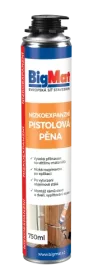  Pěna montážní pistolová nízkoexpanzní BigMat 750ml