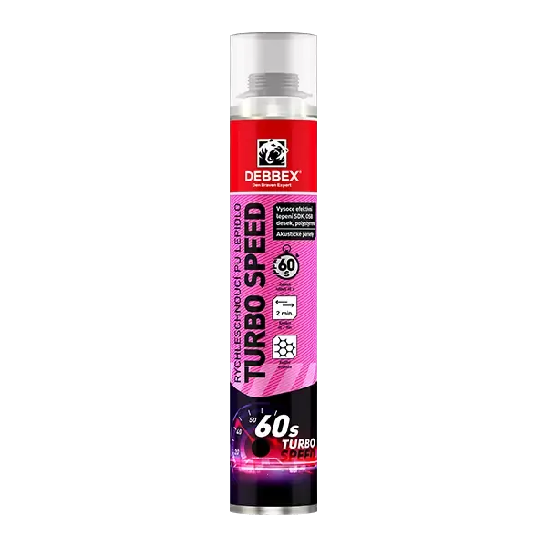 Den Braven Rychleschnoucí PU lepidlo Turbo Speed 750 ml