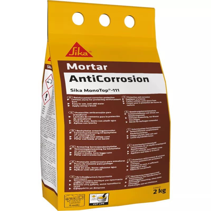 Sika MonoTop®-111 AntiCorrosion, 2kg - ochrana výztuže / adhezní můstek