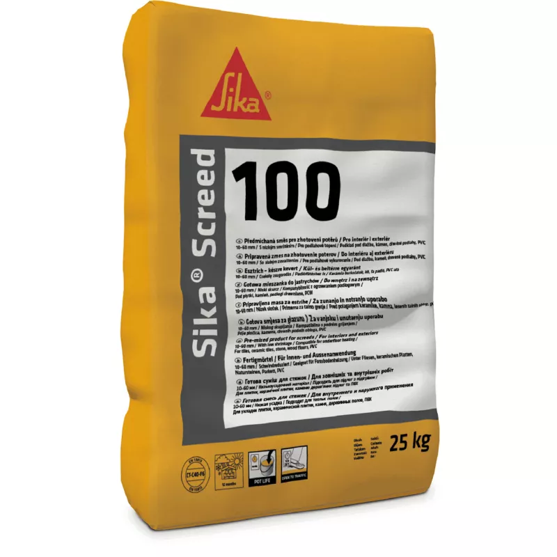 Sika Screed - 100, 25 kg - maltová směs pro zhotovení potěrů