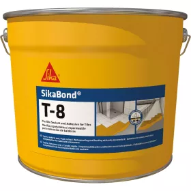 SikaBond T8, beige, C61, 5L, odolná hydroizolace a lepidlo na dlažbu