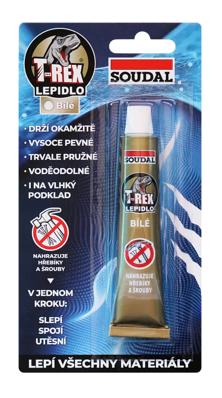 Soudal T-REX Lepidlo bílé 25ML