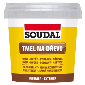 Soudal Tmel na dřevo 250g | bílý, buk, dub, smrk