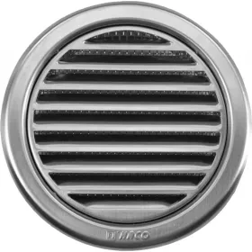 Mřížka větrací se sítí Haco NVM 110 mm nerez 0702