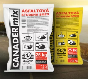 Asfaltová studená směs CANADERmix 25 kg
