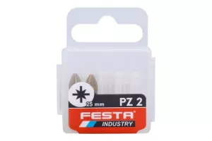 Bit FESTA PZ 2 25mm TiN S2 2ks FESTA INDUSTRY