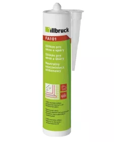 Illbruck Tmel silikonový pro okna a spáry FA101 bílý 310ml Illbruck Tmel silikonový pro okna a spáry FA101 bílý 310ml