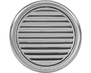 Mřížka větrací se sítí Haco NVM 150 mm nerez 0701