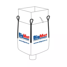 Stavební pytel Big bag 91x91x100 cm, nosnost 1000kg logo Big Mat