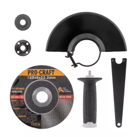 Aku úhlová bruska PWA216, 125mm Procraft