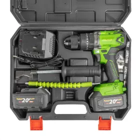 Aku vrtací šroubovák s příklepem PA18BL Procraft