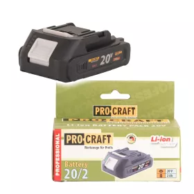 Baterie akumulátorová 20V Li-ion, 2000mAh 20/2A