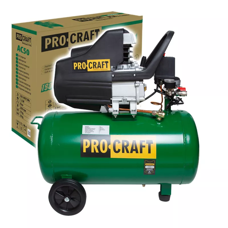 Kompresor AC50 + sada příslušenství Procraft