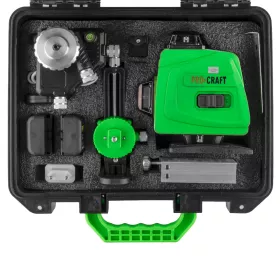 Laser zelený liniový, křížový samonivelační LE-4G Procraft Laser zelený liniový, křížový samonivelační LE-4G Procraft