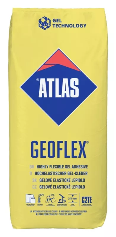 Lepidlo gelové Atlas Geoflex 2-15 mm C2TE 25 kg