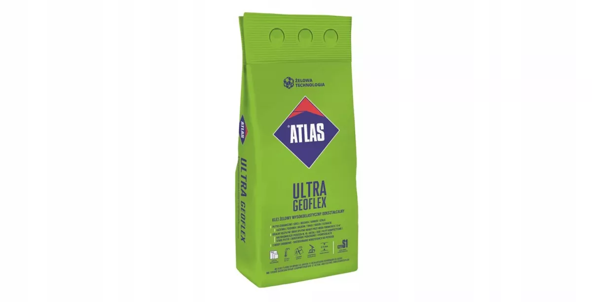 Lepidlo gelové Atlas Ultra Geoflex flexibilní 2-15 mm C2TE S1 5 kg