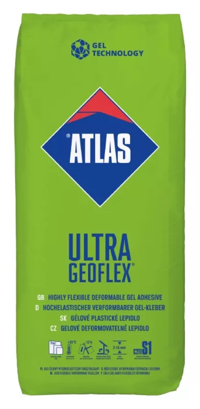 Lepidlo gelové Atlas Ultra Geoflex flexibilní 2-15 mm C2TE S1 25 kg