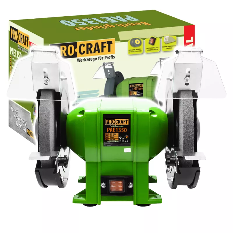 Bruska stolní dvoukotoučová PAE1350 Procraft