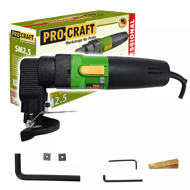 Nůžky na plech elektrické SM 2,5 Procraft