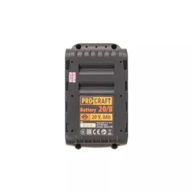 Baterie akumulátorová 20V Li-ion, 8000mAh 20/8 Procraft