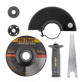 Aku úhlová bruska PGA20, 125mm Procraft