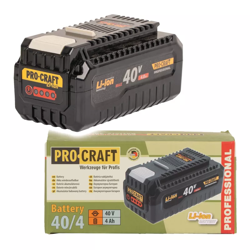Baterie akumulátorová 40V Li-ion, 4000mAh 40/4 Procraft