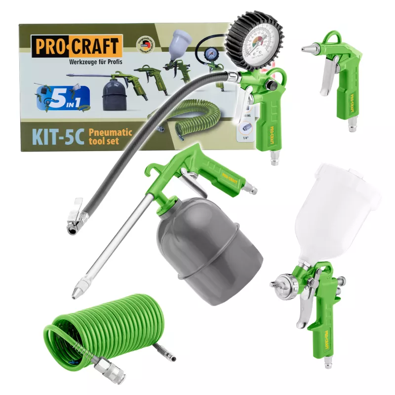 Sada příslušenství ke kompresoru KIT-5C Procraft