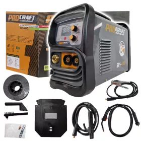 Svařovací poloautomatický invertor (CO2) MIG/MAG, MMA SPI-400 (20-200A)