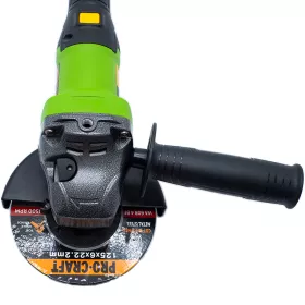Aku úhlová bruska PGA20bb (bez baterie a nabíječky), 125mm Procraft Aku úhlová bruska PGA20bb (bez baterie a nabíječky), 125mm Procraft