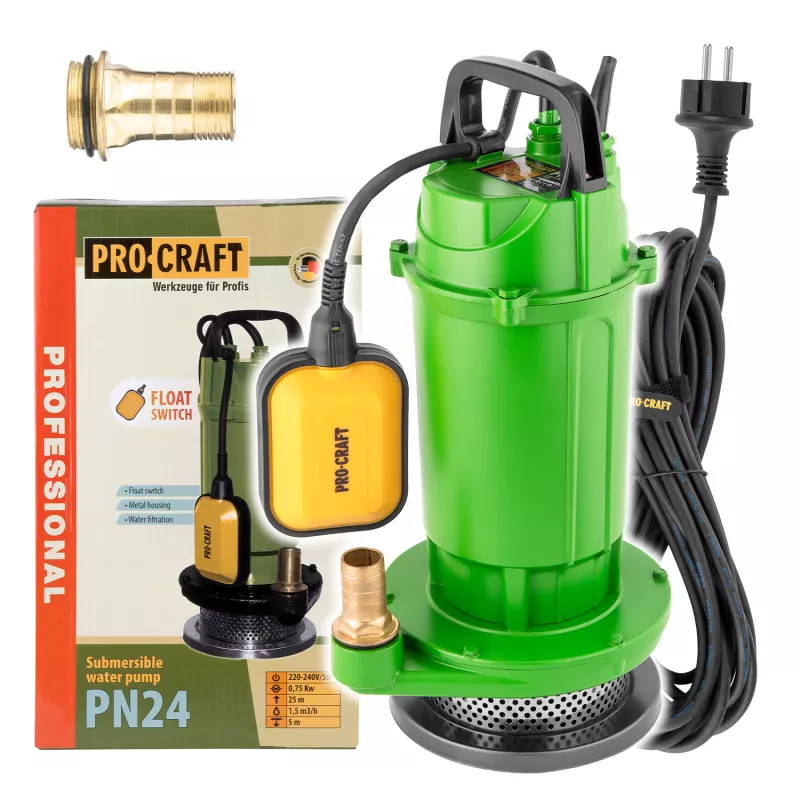 Kalové ponorné čerpadlo PN24 Procraft