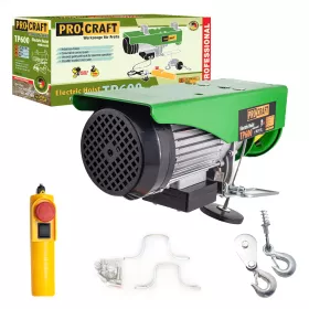 Naviják lanový elektrický TP600